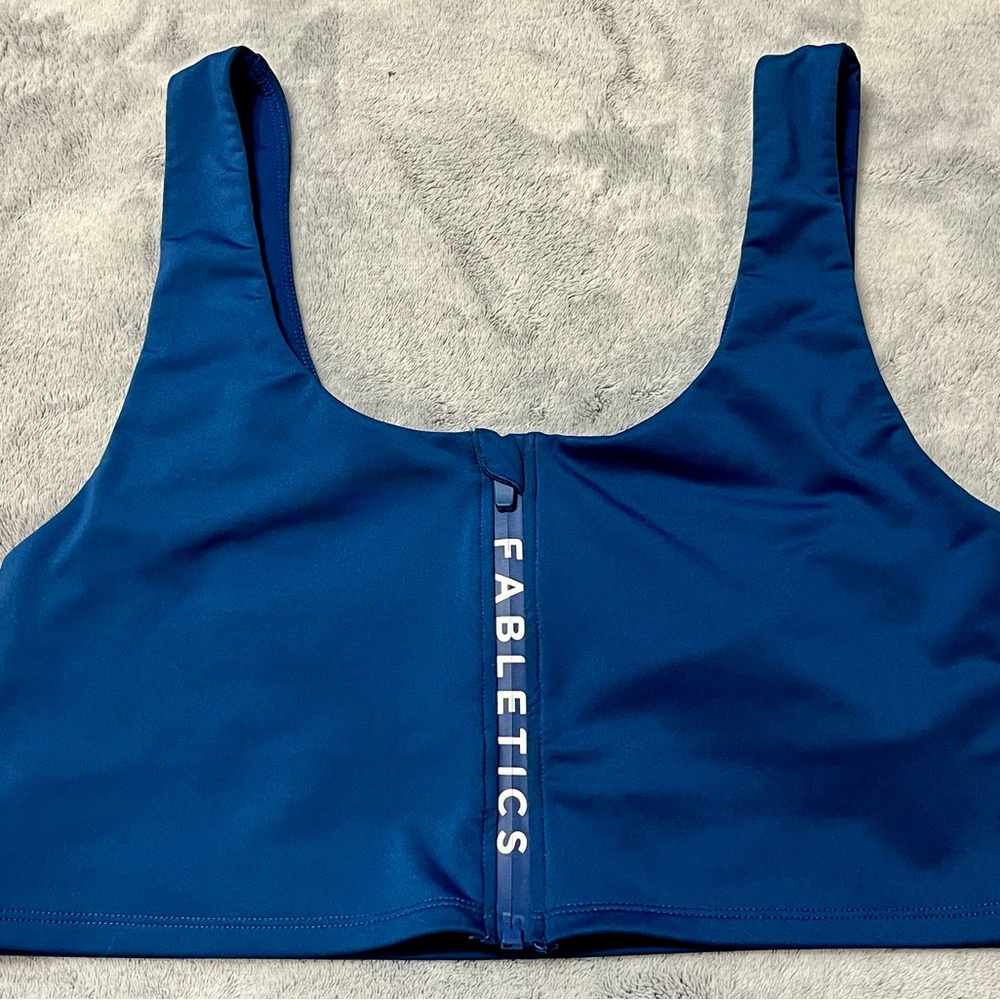 Catherine Low Impact Sports Bra With Zipper